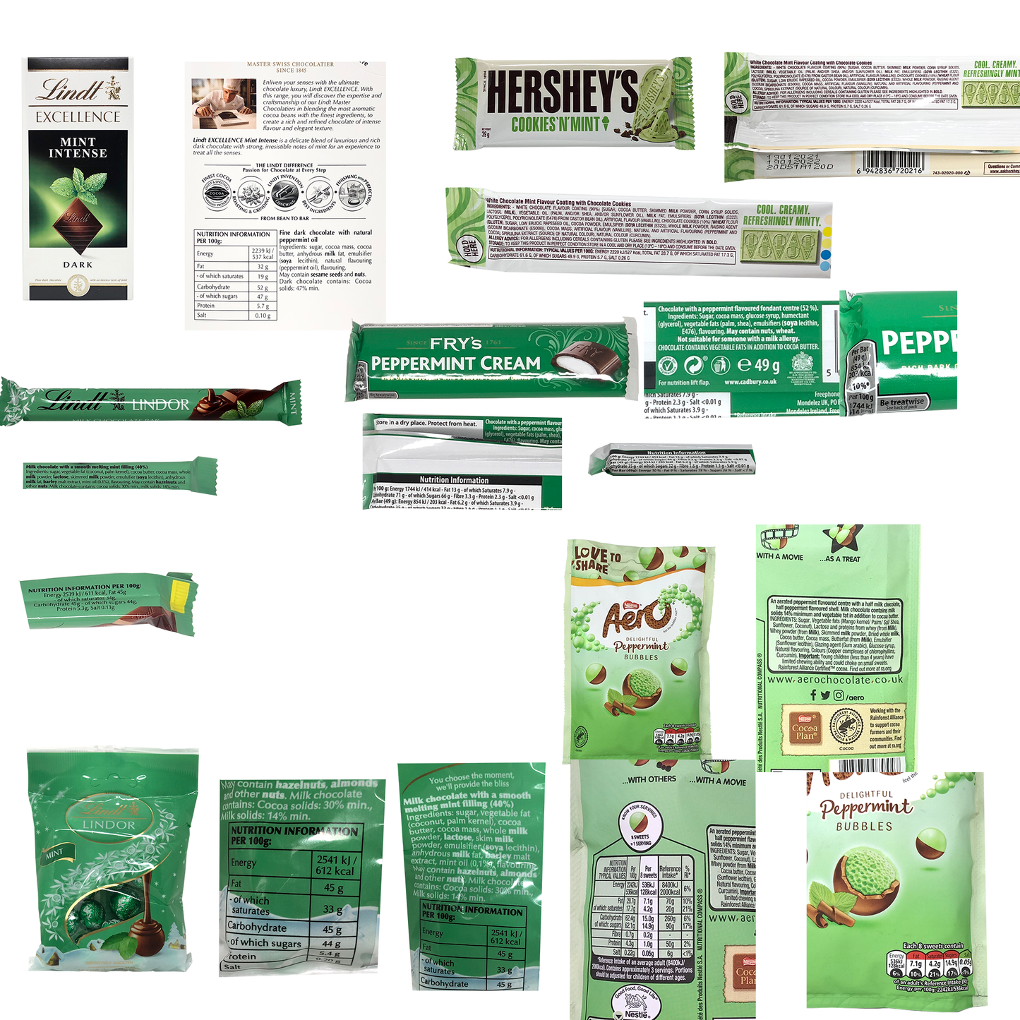 Mint Chocolate Hamper Gift Box For Her or For Him